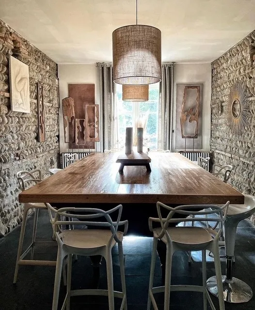 Table chêne massif français