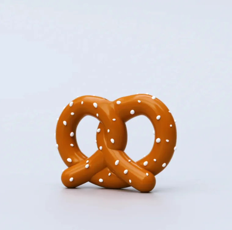 Vase en céramique Bretzel