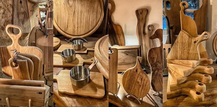 Planches apéritives artisanales en bois massif près de Toulouse, Toulouse, Atelier RBS La Planche