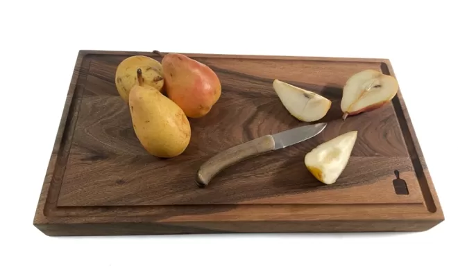 Planche en vieux noyer massif français