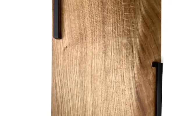 Plateau de service MAJOR I en chêne massif 