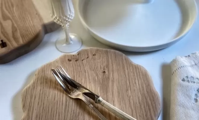 Planche en frêne massif français Nénuphar